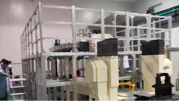 車間師傅狂贊！鋁型材分子泵支撐裝配臺