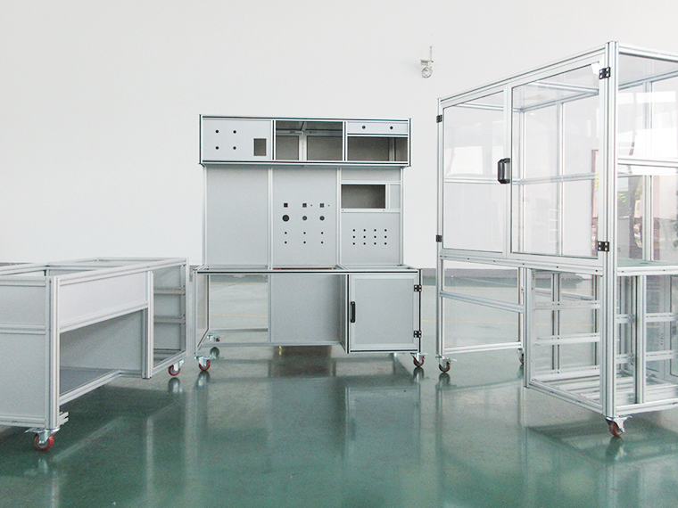 工業生產鋁型材架子安裝如何提升精度？-澳宏工業鋁型材