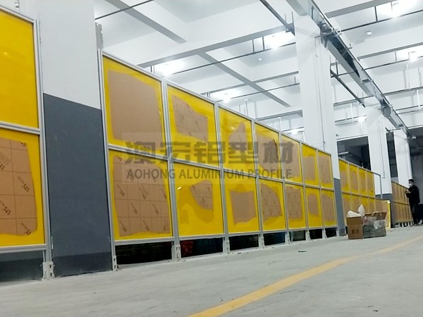 工廠車間電箱防護(hù)圍欄